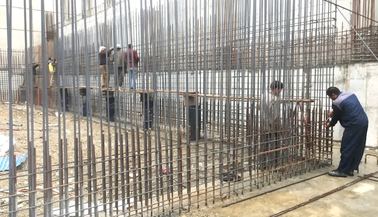 احداث مجموعه ورزشی قمر بنی هاشم - 1